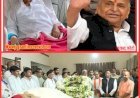 सैफई पहुंचा मुलायम सिंह का पार्थिव शरीर, सीएम योगी ने दी श्रद्धांजलि