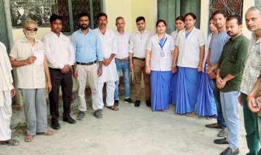 रायबरेली: सांसद सोनिया गांधी की प्रेरणा से राम जानकी मंदिर महराजगंज प्रांगण में निःशुल्क नेत्र शिविर का आयोजन, दर्जनों लोग मोतियाबिंद ऑपरेशन को चिन्हित