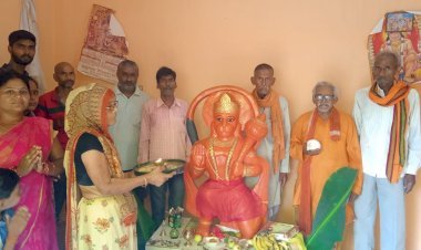 हनुमान मंदिर पर श्रीरामचरितमानस पाठ एवं भव्य भंडारे का किया गया आयोजन