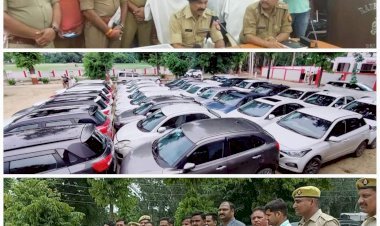बड़ी खबर: रायबरेली में कार चोर गिरोह का पर्दाफाश, 31 लग्जरी कारें बरामद, 6 गिरफ्तार, 12 शातिर लुटेरों का बना हुआ है ग्रुप