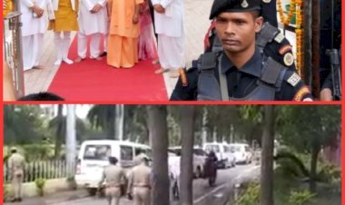 रायबरेली पहुंचे मुख्यमंत्री योगी आदित्यनाथ का किया गया जोरदार स्वागत, सीएम के कार्यक्रम में दौड़ते नजर आये अधिकारी