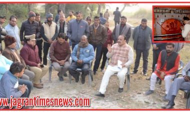 रायबरेली: महावीर हनुमान मंदिर का 112.16 लाख रुपये से होगा सौंदर्यीकरण, राज्यमंत्री दिनेश प्रताप सिंह ने मंदिर में दर्शन कर लिया आशीर्वाद, ग्रामीणों से किया वार्ता