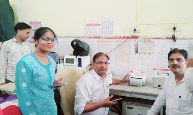 सीएचसी महराजगंज को मिली नई सौगात, अब ट्रूनाट मशीन से होगी टीबी रोगियों की जांच
