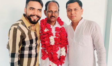 भारतीय जनता पार्टी के नए जिलाध्यक्ष बुद्धिलाल पासी को बनाया गया जिला उपाध्यक्ष जनमेजय सिंह ने दी बधाई