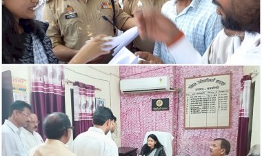 जिलाधिकारी हर्षिता माथुर के महराजगंज तहसील व ब्लाक के निरीक्षण के दौरान रणविजय सिंह एडवोकेट ने महराजगंज-इन्हौना मार्ग को बनवाने की किया मांग, दिया शिकायती पत्र