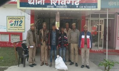 बाइक चोरी करने वाले दो अभियुक्तों को पुलिस ने किया गिरफ्तार, भेजा जेल