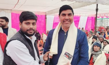 मुरैनी में विकसित भारत संकल्प यात्रा का किया गया भव्य आयोजन