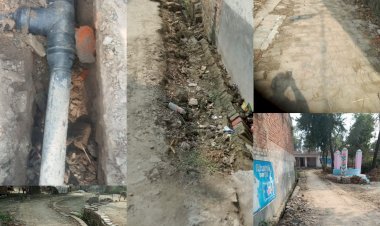 विकासखण्ड महराजगंज: प्रधान प्रतिनिधि ने कार्य करवा रहे ठेकेदारों पर लगाया गंभीर आरोप, सीएम योगी से की शिकायत | ग्रामीणों को करना पड रहा भारी कठिनाइयों का सामना: गंगा सागर पाण्डेय