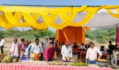 विशाल भंडारा का किया गया आयोजन
