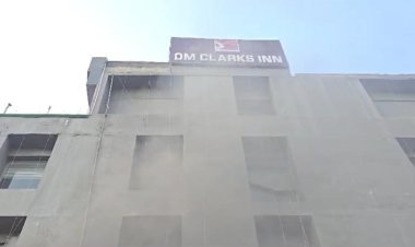 रायबरेली: होटल में अचानक लग गई आग, सुरक्षा व्यवस्था के नहीं थे कोई इंतजाम, किसी तरह बची जान