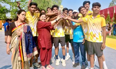 बास्केटबॉल टूर्नामेंट में गुरुकुल पब्लिक स्कूल की टीम ने मारी बाजी