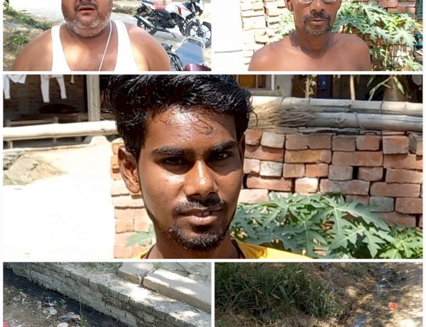 विकासखण्ड महराजगंज: स्वच्छ भारत अभियान की सलेथू में उड़ रही धज्जियां, जगह-जगह लगा गंदगी का अंबार, बजबजा रही नालियां  | अभी तक एकबार भी नहीं हुआ दवा का छिड़काव: सौरभ त्रिपाठी (ग्रामीण)