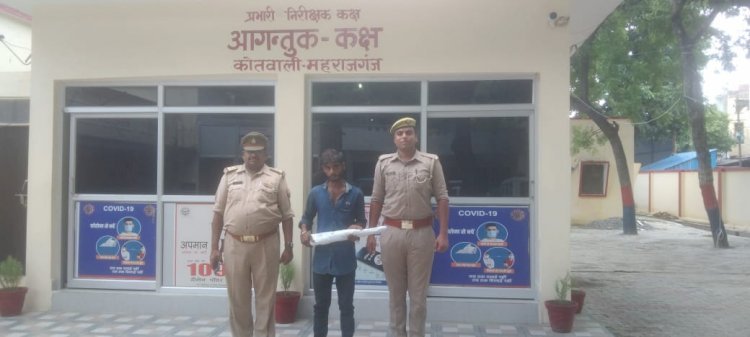 रायबरेली: अवैध शस्त्र व कारतूस के साथ एक अभियुक्त गिरफ्तार, महराजगंज पुलिस अपराधियों पर कस रही शिकंजा