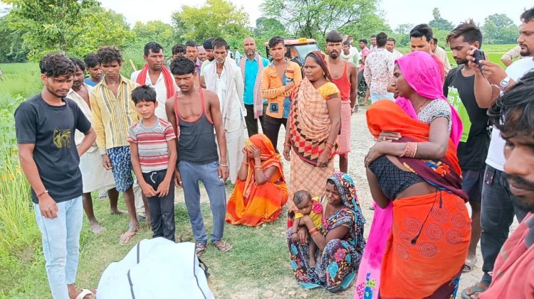 संदिग्ध परिस्थितियों में मिला किसान का शव, मचा हड़कंप,  पुलिस जांच पड़ताल में जुटी