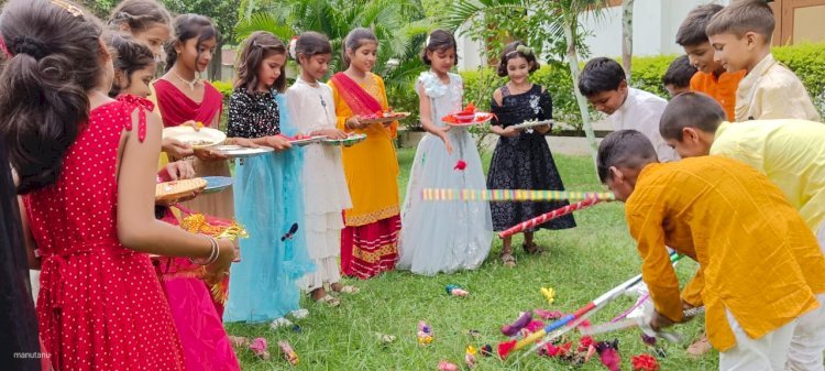 न्यू स्टैंडर्ड पब्लिक स्कूल सलेथू में नाग पंचमी का पर्व बड़े ही हर्षोल्लास के साथ मनाया गया