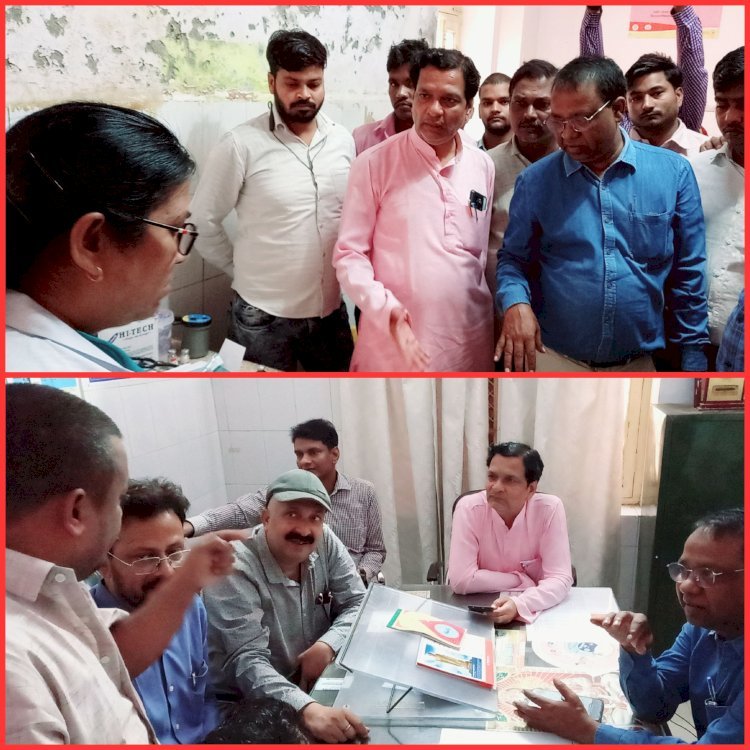 कस्बा महराजगंज में मौतों का ऑडिट करने पहुंचे डिप्टी सीएमओ को करना पड़ा विरोध का सामना, जमकर हुई नोकझोंक