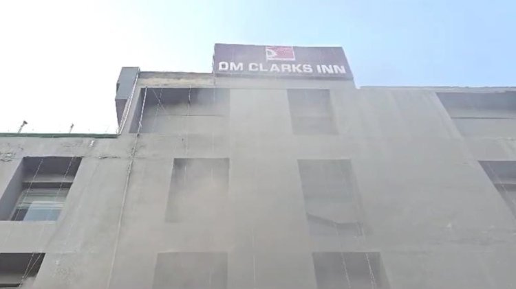 रायबरेली: होटल में अचानक लग गई आग, सुरक्षा व्यवस्था के नहीं थे कोई इंतजाम, किसी तरह बची जान