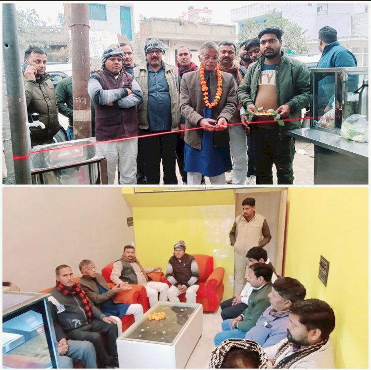 विधायक ने फीता काटकर शोभा फैमिली रेस्टोरेंट का किया उद्घाटन